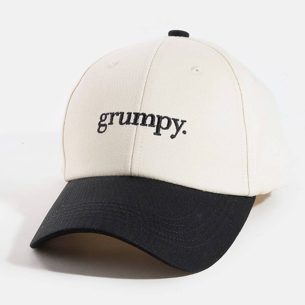 BK Grumpy Print Cap for wholesale on Faire1