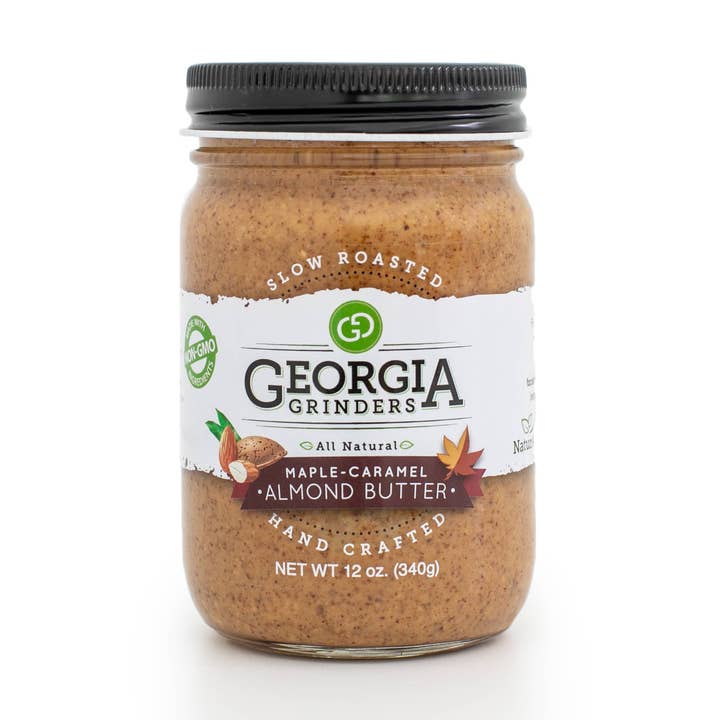 Georgia Grinders Maple Caramel Almond Butter (6 Pack) for wholesale by Georgia Grinders