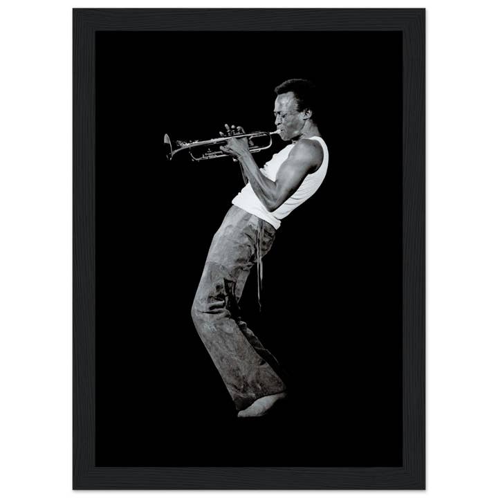 Art-O-Rama Shop - Wholesale Poster - Miles Davis Playing his Trumpet Artwork Poster4
