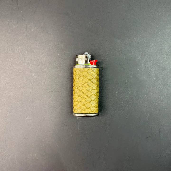 Mini Python Lighter Etuier — Ægte Eksotisk Luksus, Lommeformat for engroshandel hos Haus of Topper