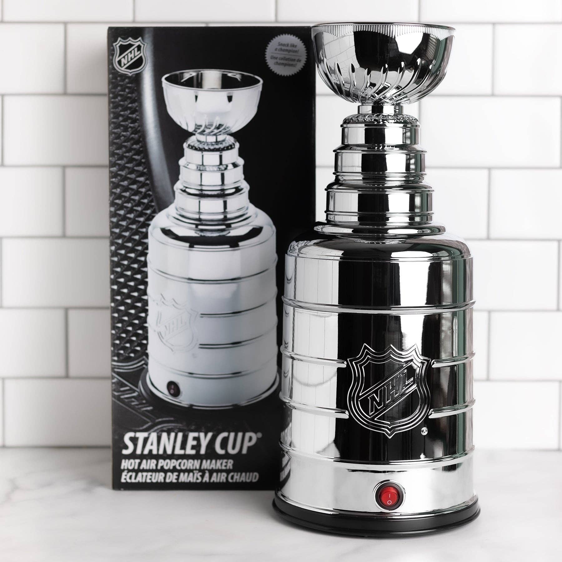 Uncanny Brands - Wholesale Kitchen Appliance - Uncanny Brands National Hockey League Stanley Cup Hot Air Popcorn Maker6