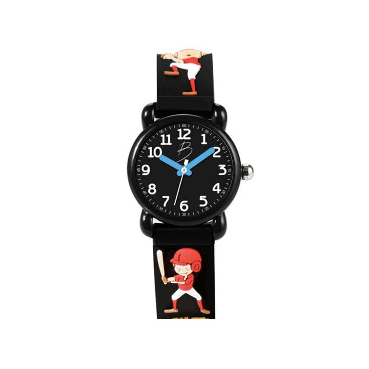 Mathieu Blanchard - Wholesale Wrist Watch - Kids - Montre pour enfant Baseball