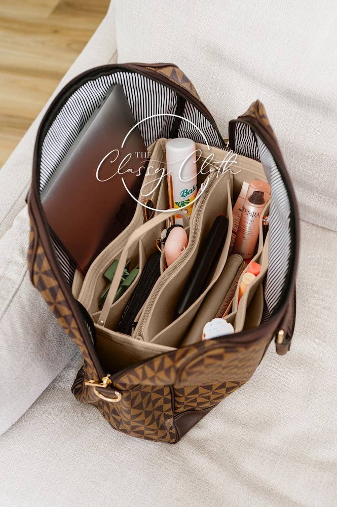 The Classy Cloth WS – Engroshandel Tasketilbehør - Dame – Organizerindsats til tote-taske – nude