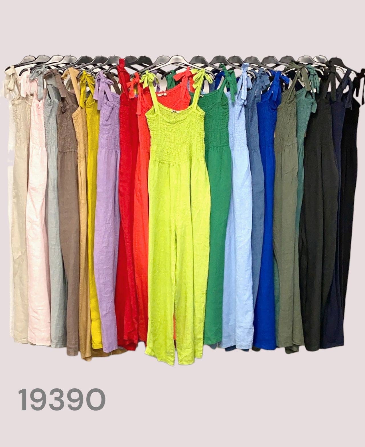 LÉA & LUC – wholesale Jumpsuit - Dam – Jumpsuit i 100 % linne REF. 1939031