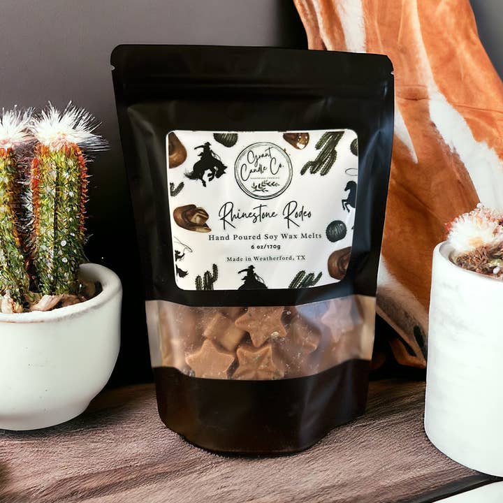 Soy Wax Melts-6oz Bag-Rhinestone Rodeo for wholesale by Grant Candle Co.