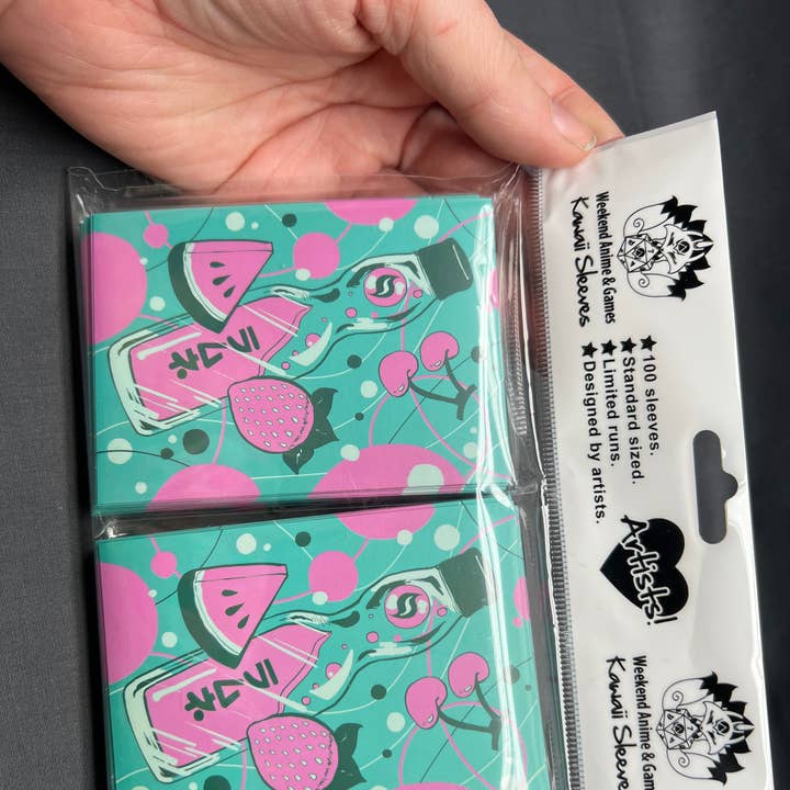 Weekend Anime & Games - Wholesale Card Game - Kawaii Custom Gaming Card Sleeves: Fruit & Ramune0