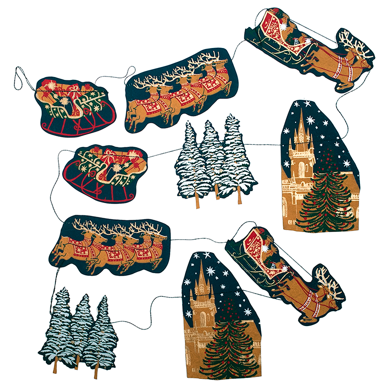 East End Press - Wholesale Bunting/Garland - UK/EU: Skyline Sewn Garland5