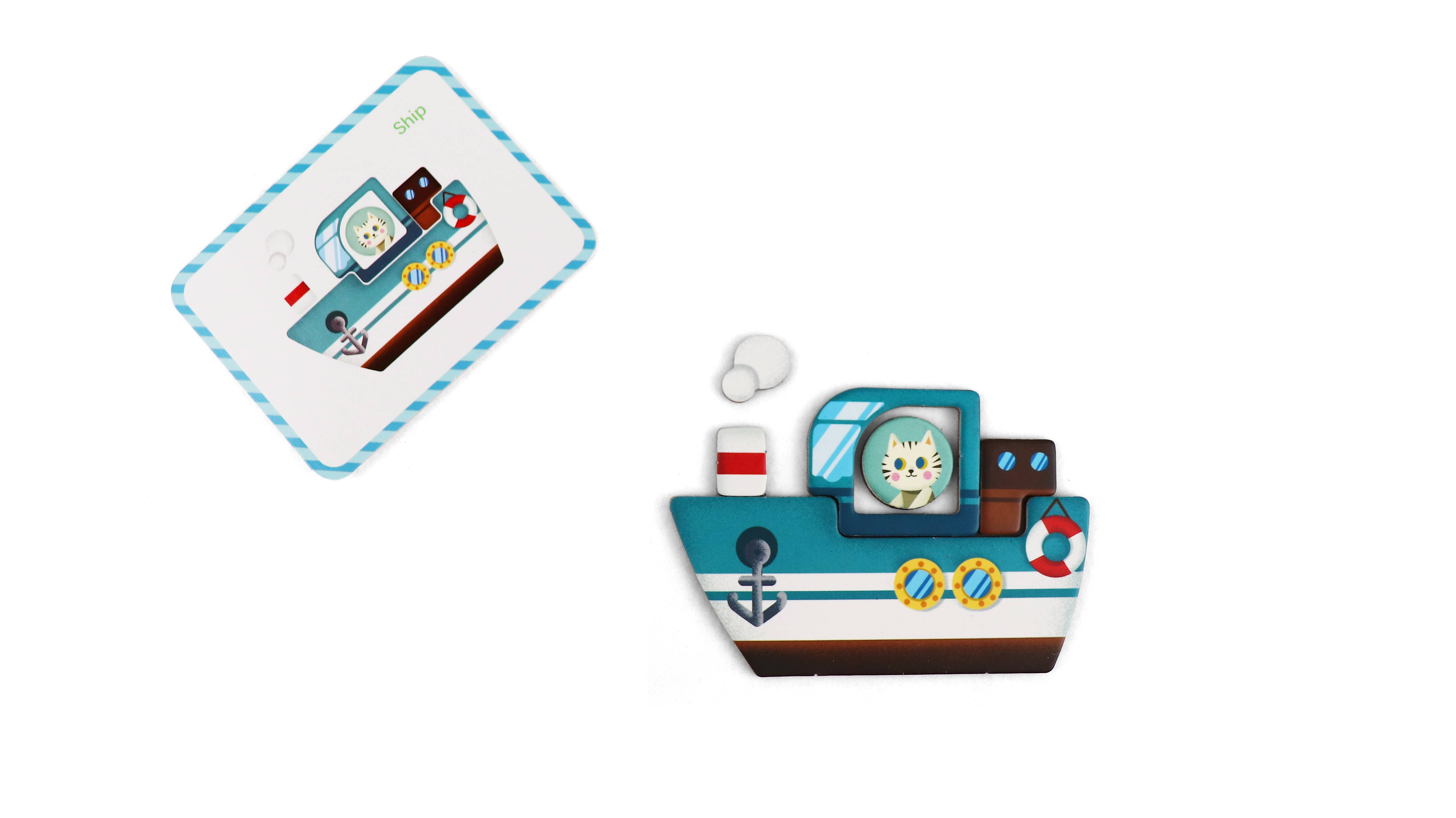 Leo & Friends - Vente Lot de jouets – enfant - Set de jeu Leo & Friends Transportation5