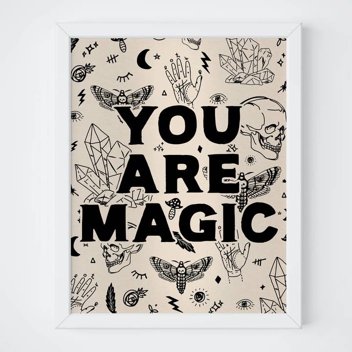 You Are Magic Art Print for wholesale by Mother of the Moon