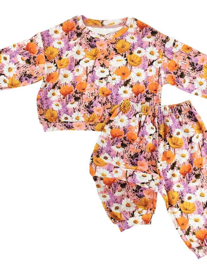 Wildflower Meadow Sweatsuit for wholesale by Little One Shop