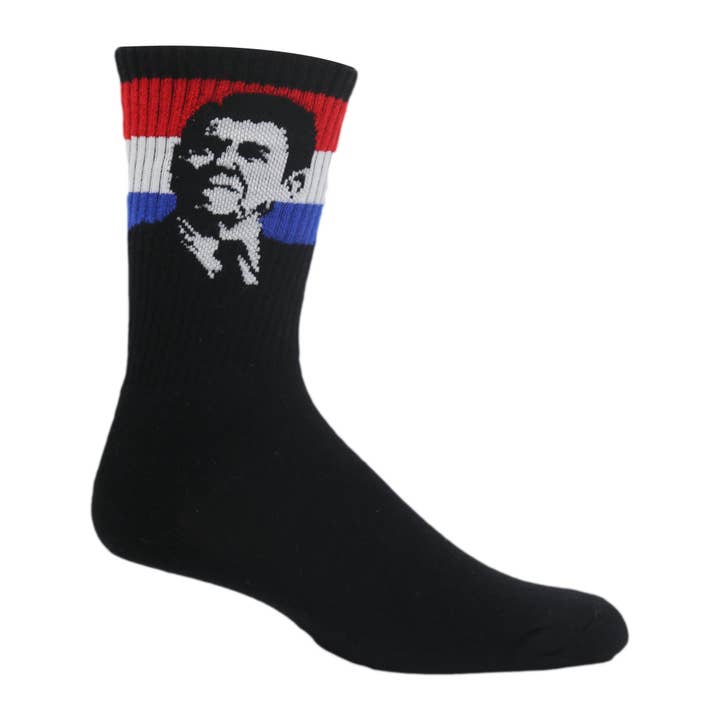 Ronald Reagan Crew Socks for wholesale by Moxy Socks