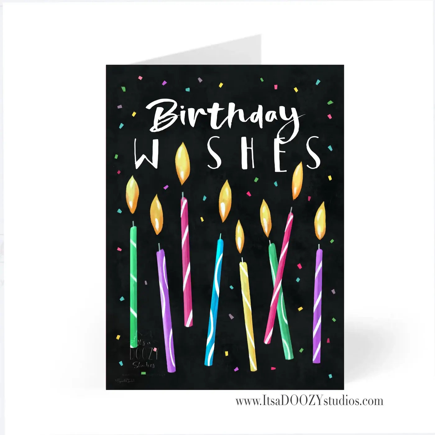 It’s a Doozy Studios - Wholesale Birthday Card - Birthday Wishes - Card With Matching Envelope1