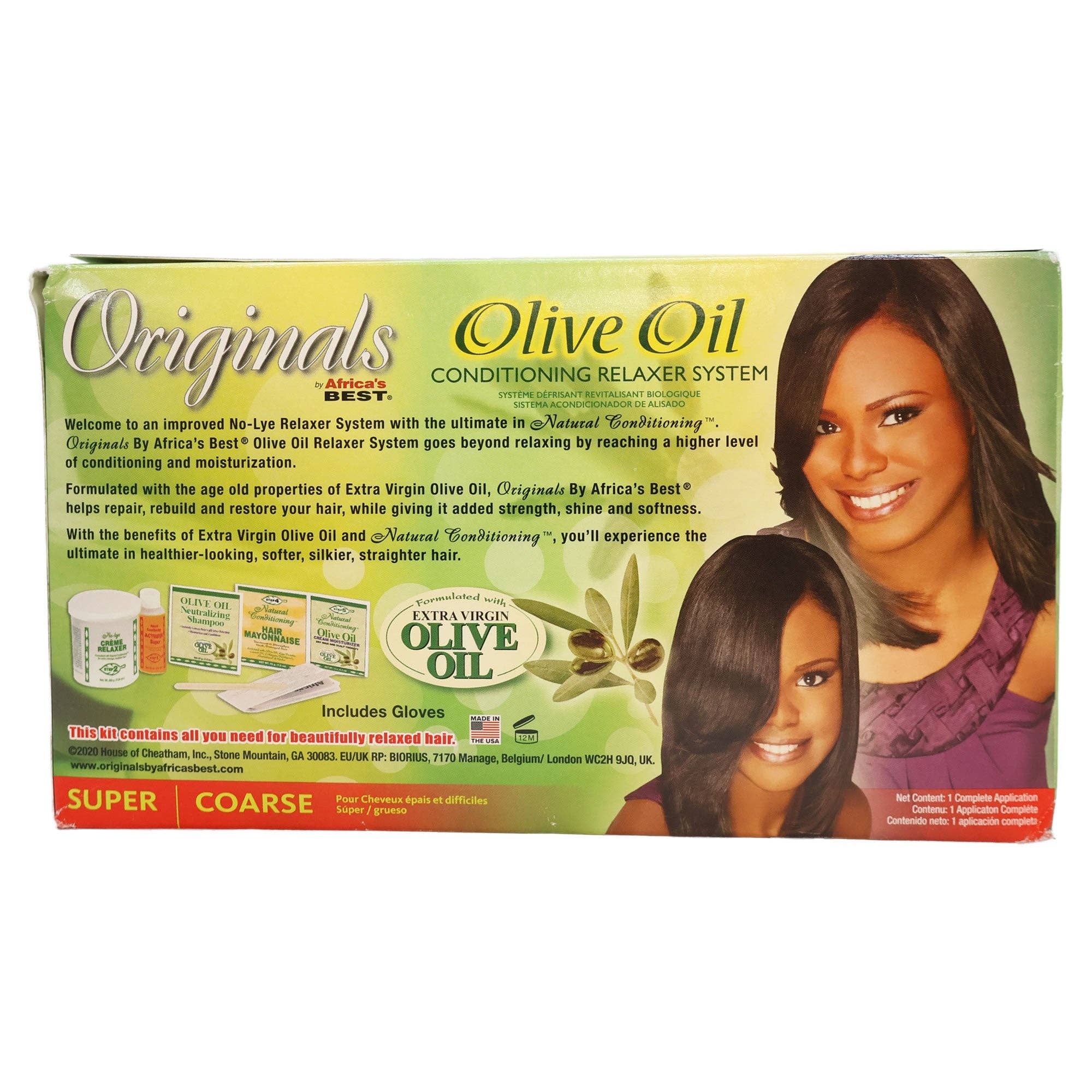 KT Supply - Wholesale Hair Oil - Africa's Organic Olive Oil Relaxer No Lye Super2