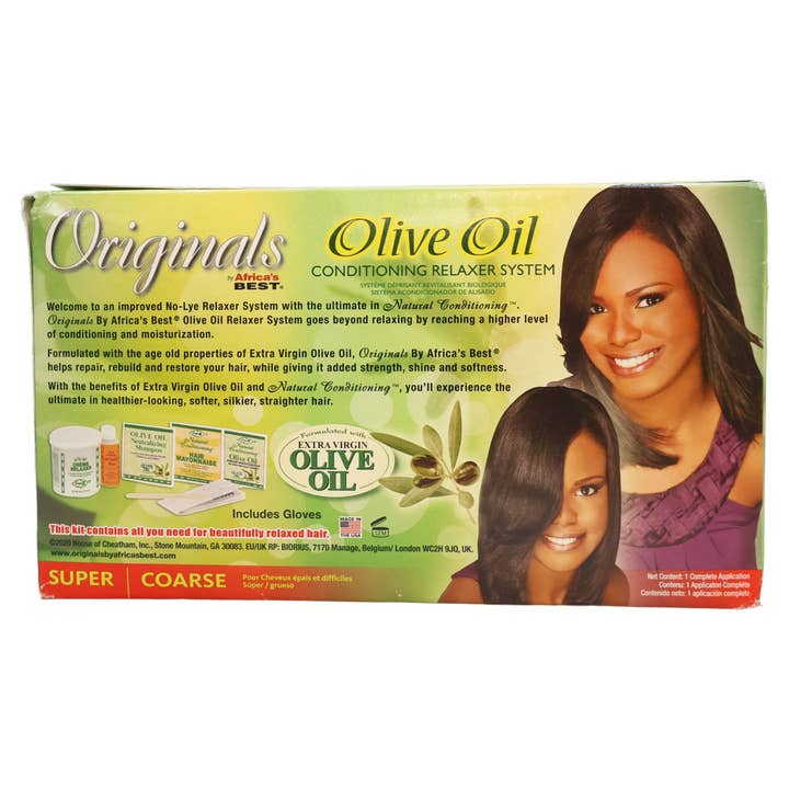 KT Supply - Wholesale Hair Oil - Africa's Organic Olive Oil Relaxer No Lye Super2