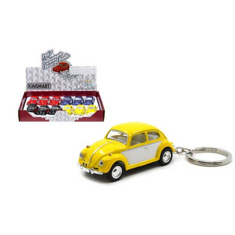 Gypsy Rose - Wholesale Keychain - Unisex - 1967 Volkswagen Classical Beetle (2-Tone) with Keychain1