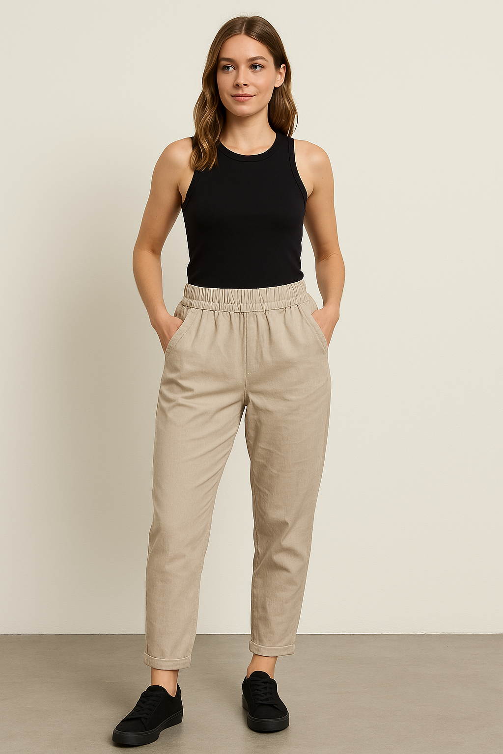 Lucy Sparks – wholesale Pants – Women's – cold washed fading effect super stretchy magic trousers0