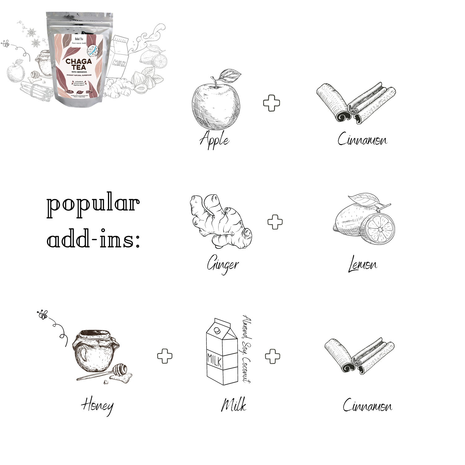 Baikal Tea – Chá de saúde/Detox por atacado – Chá Chaga com Bergenia7