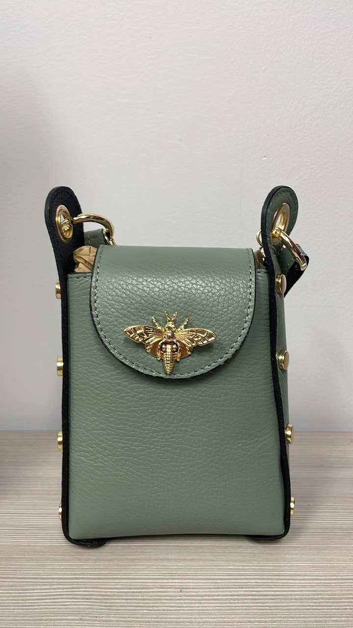 JIJOU CAPRI – bolsa tiracolo - Mulher por atacado – Capela de Abelha Couro Celular Mala Cruzada JIJOU CAPRI1