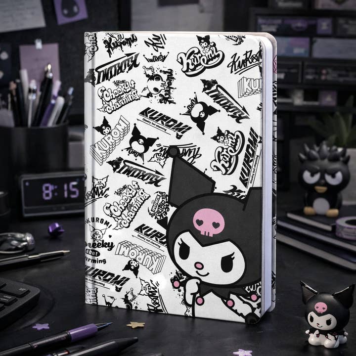 Sanrio Kuromi - Cahier A5 pour la vente par Mad Monkey GmbH