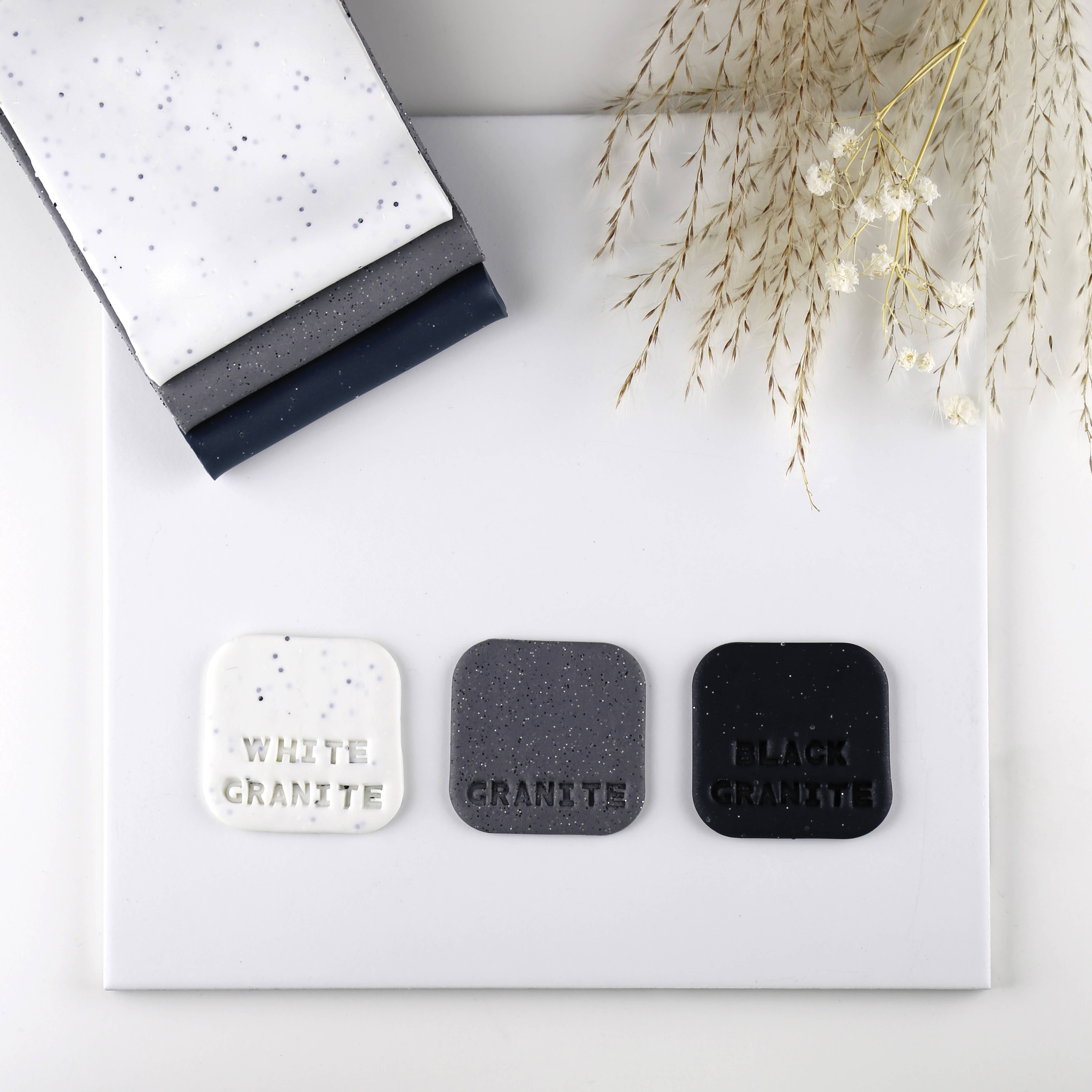 Graine Créative - Wholesale DIY Craft Kit - FIMO SOFT 57G WHITE GRANITE STONE4