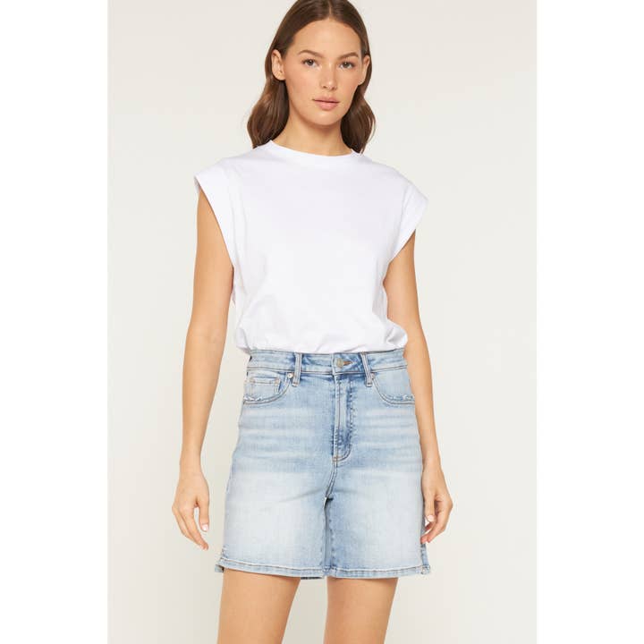 SUPERHOGE BERMUDA voor wholesale door Mica Denim