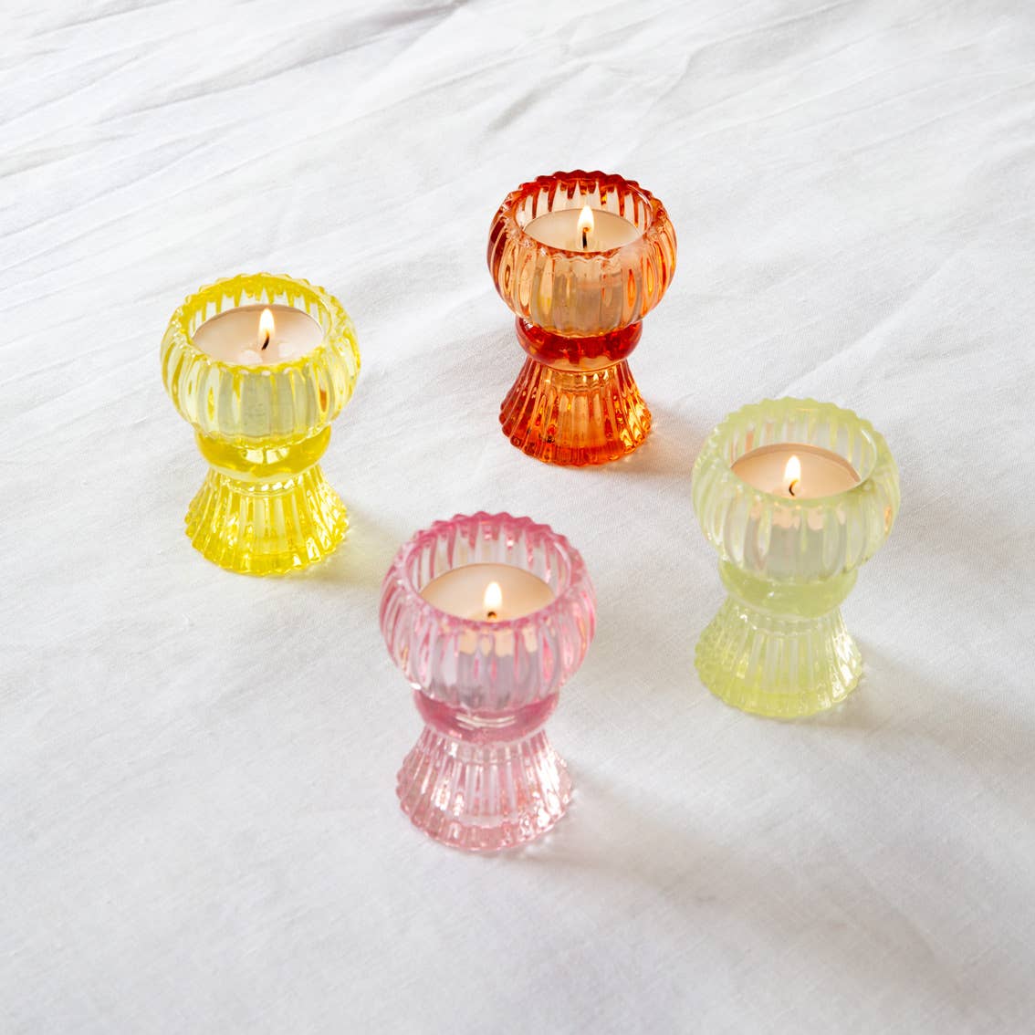 Talking Tables UK - Wholesale Candle holder - Small Glass Candle Holders | Starter Set |2