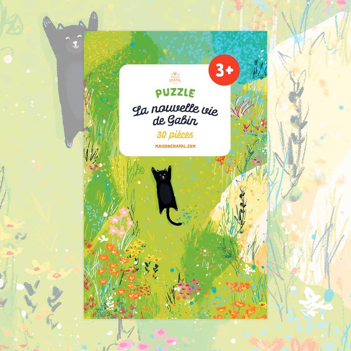 Puzzle La nuova vita di Gabin Puzzle Il bel raccolto (30 pezzi, per bambini) per la vendita all'ingrosso da parte di Maison Chapal