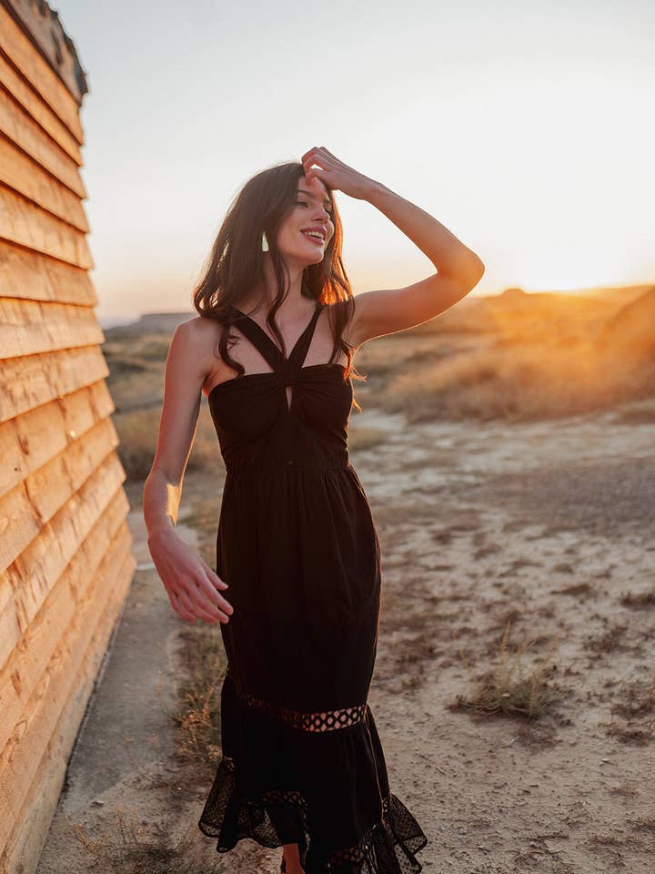 SAMSARA HALTER DRESS for wholesale by Piti Cuiti