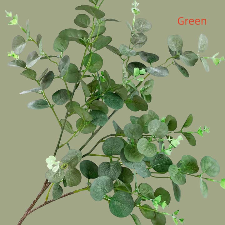 ACNITE(We cover U.S. import duties) - Wholesale Artificial Flowers - Artificial eucalyptus branch flower decor leaves stem