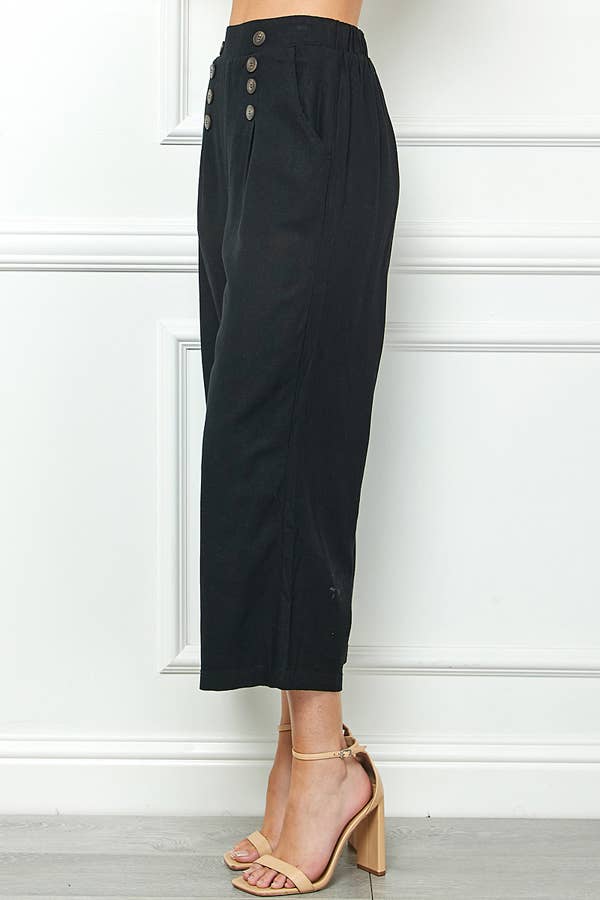 Veracci - Venta al por mayor Pantalones - Mujer - Pantalones cortos marineros de lino9