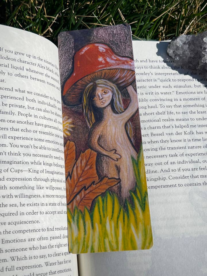 Mushroom Girl Bookmarks for wholesale by Sunday's Jewels