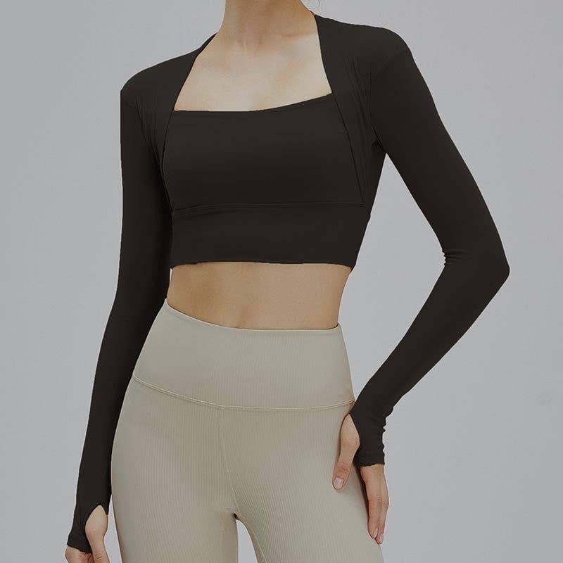 Belsize Activewear - Wholesale Athletic Top - Women's - Elegant crop top3