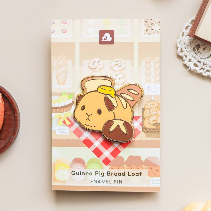 Pin de esmalte - Pan de conejillo de indias para venta al por mayor de Thousand Skies