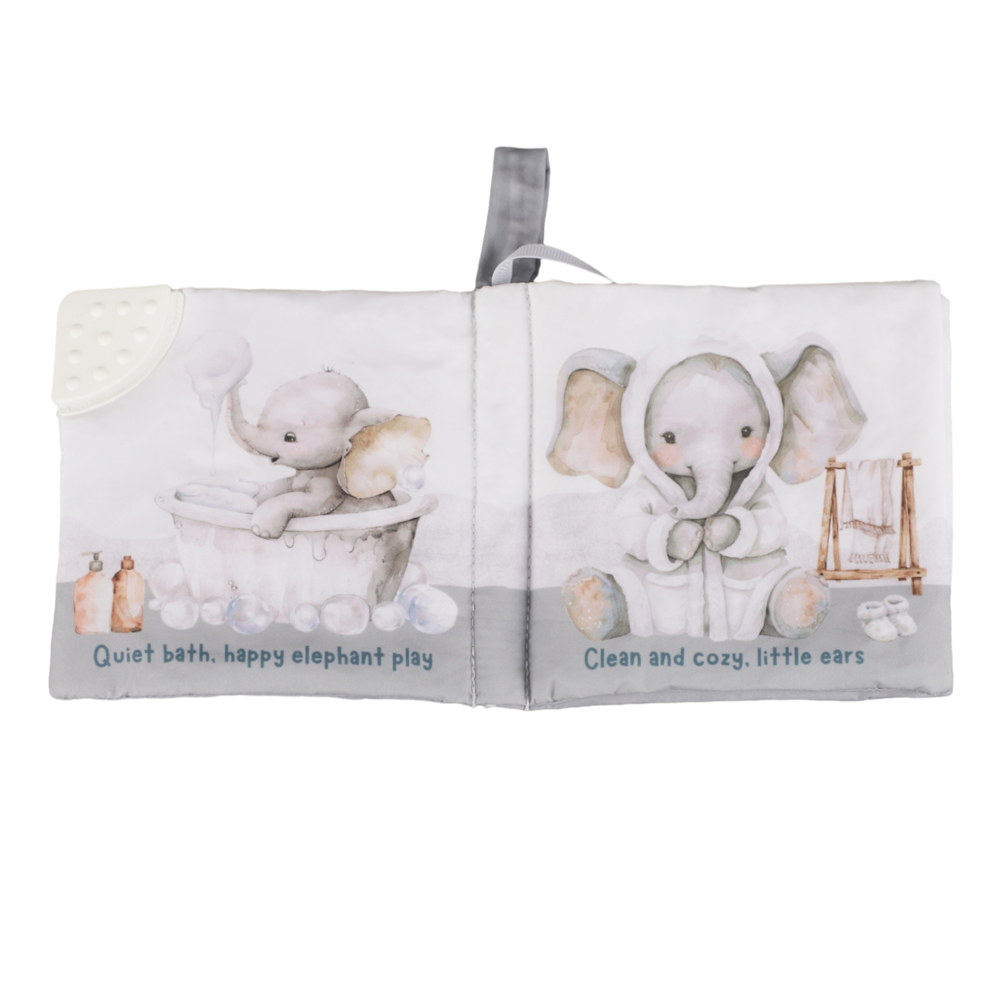 Ali+Oli - Wholesale Baby & Toddler Book (0-2) - Bubble Bath – 10-Page Crinkle Cloth Book for Babies & Toddle7