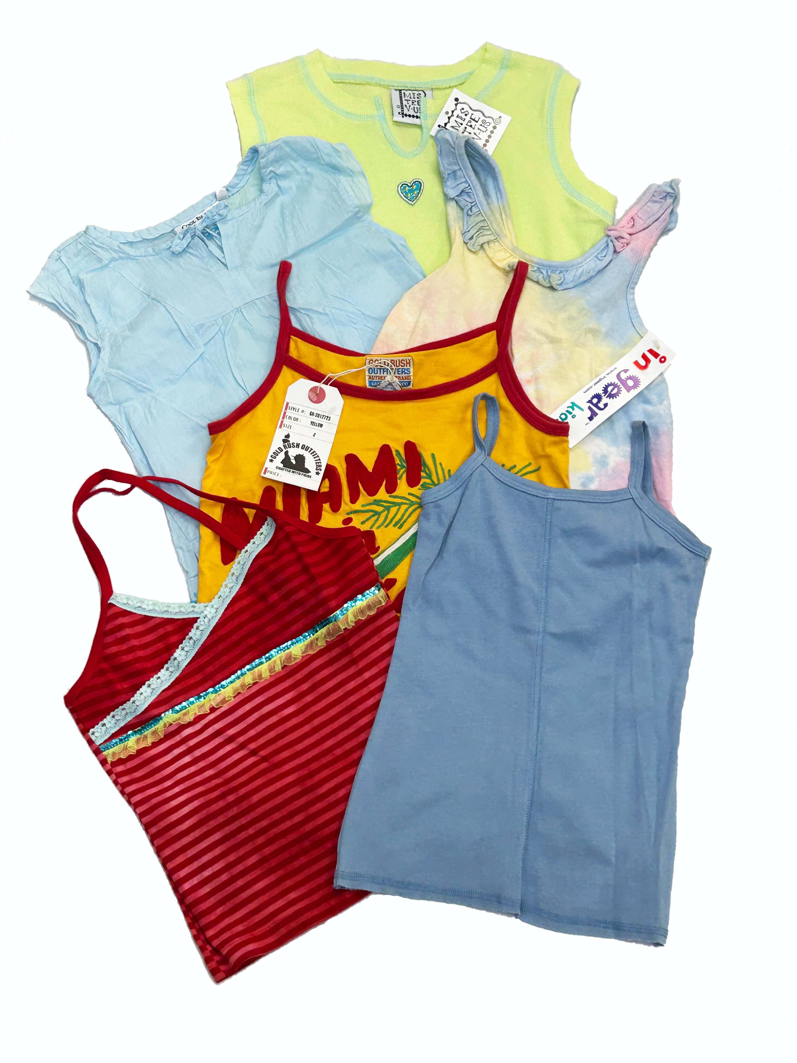 Eastern Off Price - Wholesale T-Shirt - Kids - Girls size 4 thru 16 Spring Tops MYSTERY BOX 999906-404B2