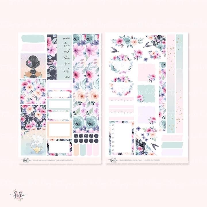 Hobonichi Cousin Kit - Jasmin for engroshandel hos Hello Petite Paper