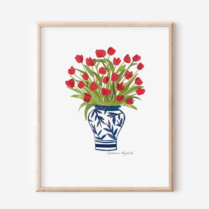 Tulips - Print for wholesale by Catherine Elizabeth