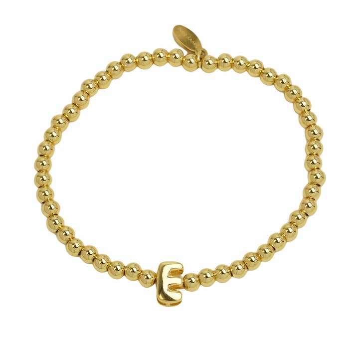 Savvy Bling - Wholesale Beaded Bracelet - Initial Bubble Bracelet5