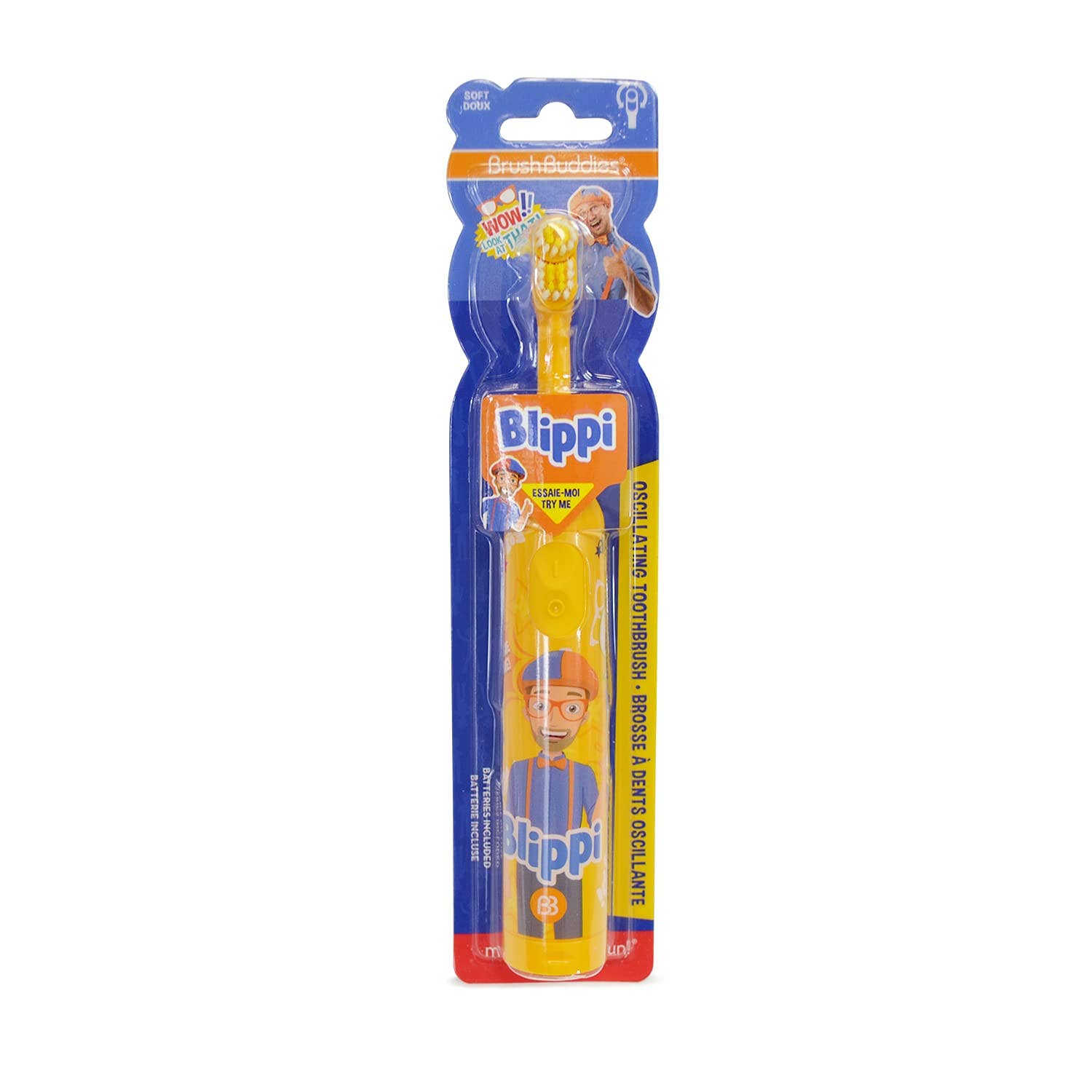 Innovarix - Vendita all'ingrosso Spazzolino da denti - Bambini e neonati - Spazzolino Elettrico per Bambini Brush Buddies Blippi0