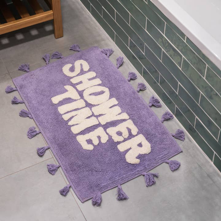 Flamingueo - Wholesale Bath Mat - Kids & Baby - Rectangle bath mat “Shower Time”2