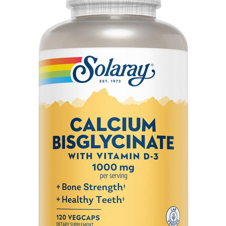 Solaray - Wholesale Oral Supplement/Vitamin - Calcium Bisglycinate w/D-3 1000mg