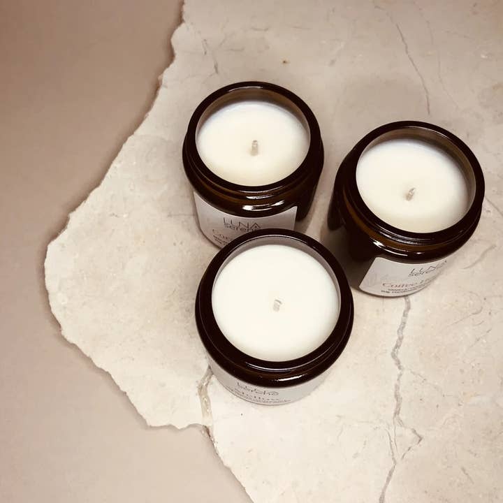 Mellow Apothecary Jar | Soy Wax Candle - Medium for wholesale by Luna Serene Candles