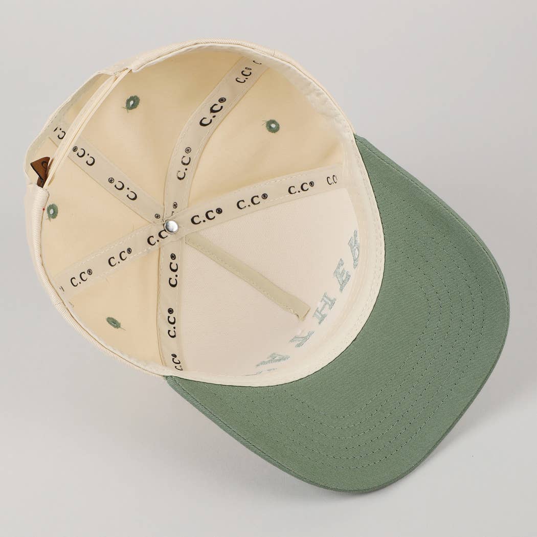 Fashion City - Wholesale Baseball Cap - Men's - 	
FATHER Upside Down Embroidery Two-Tone Cap22