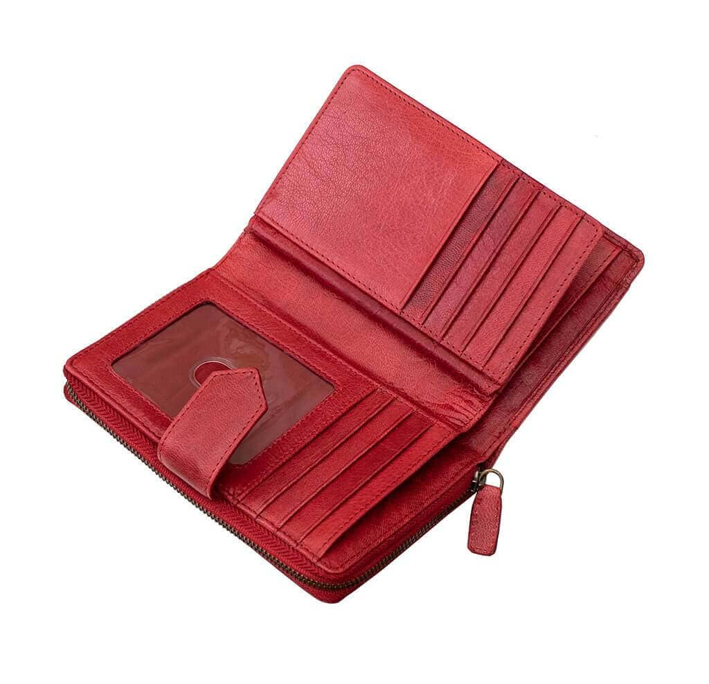 PRIMEHIDE - Wholesale Wallet - Women's - Arizona Leather Bifold Purse - 360217