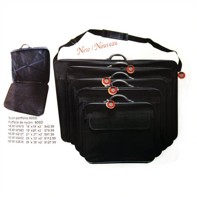Nobel Arts - Vente Porte-document – unisexe - Portfolio en nylon 600D - 66 cm x 96 cm x 5 cm0