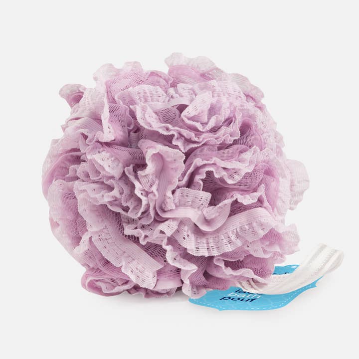 Bath Accessories Company - Wholesale Bath Pouf/Sponge - Vintage Lace Bath Pouf