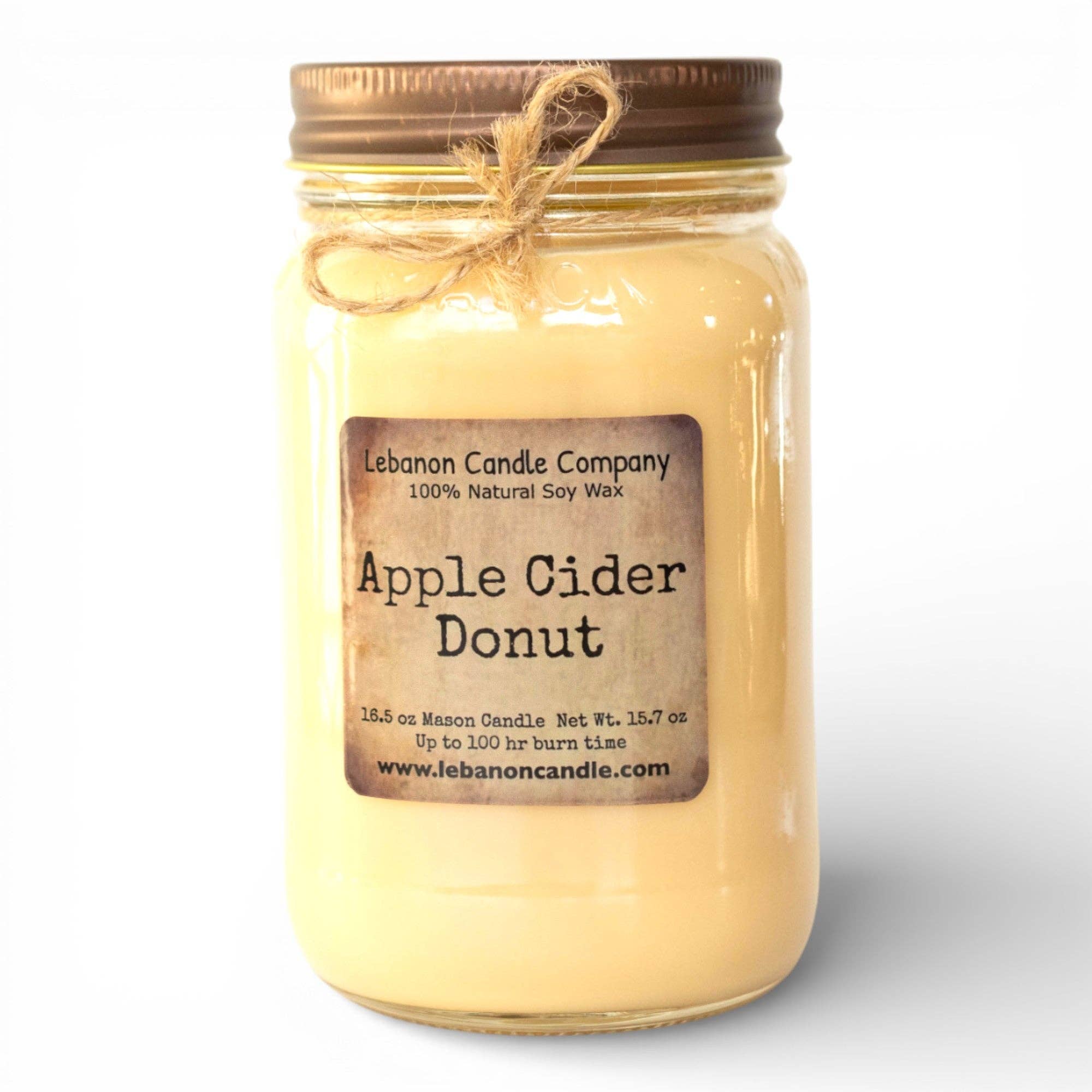Lebanon Candle Company – wholesale Jar/filled candle – Apple Cider Donut Candle0