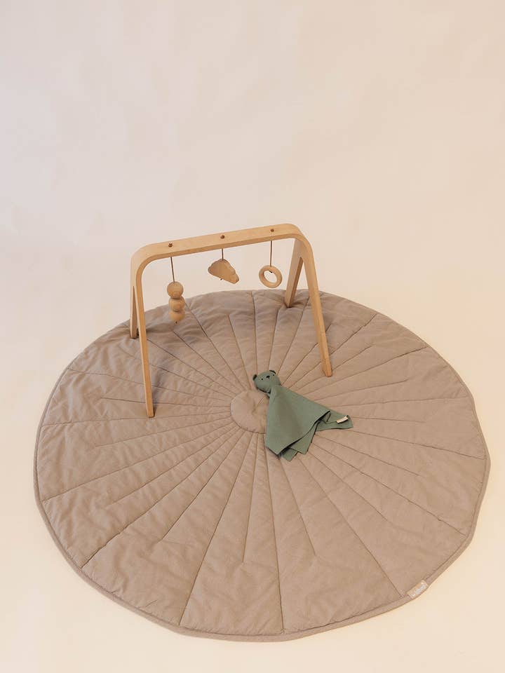 Desert Lark/Acadian - Linen Quilted Playmat for wholesale by WildBird