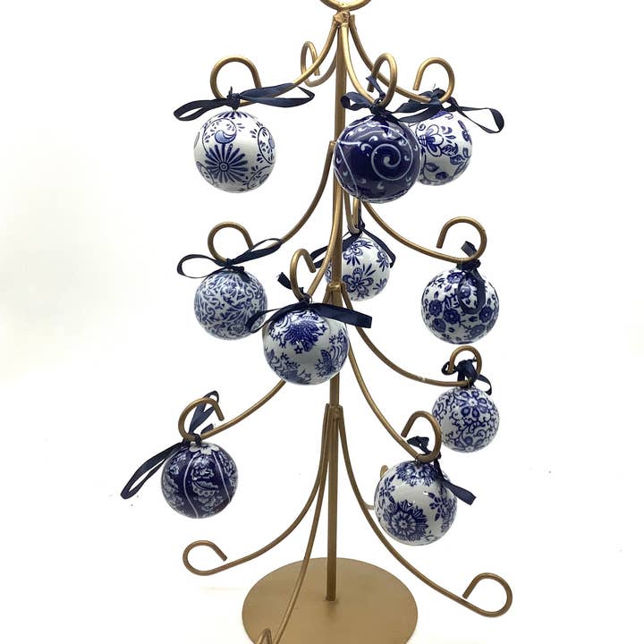 Conjunto de adornos de porcelana Chinoiserie para mesa. para venta al por mayor de All Little Cute Things