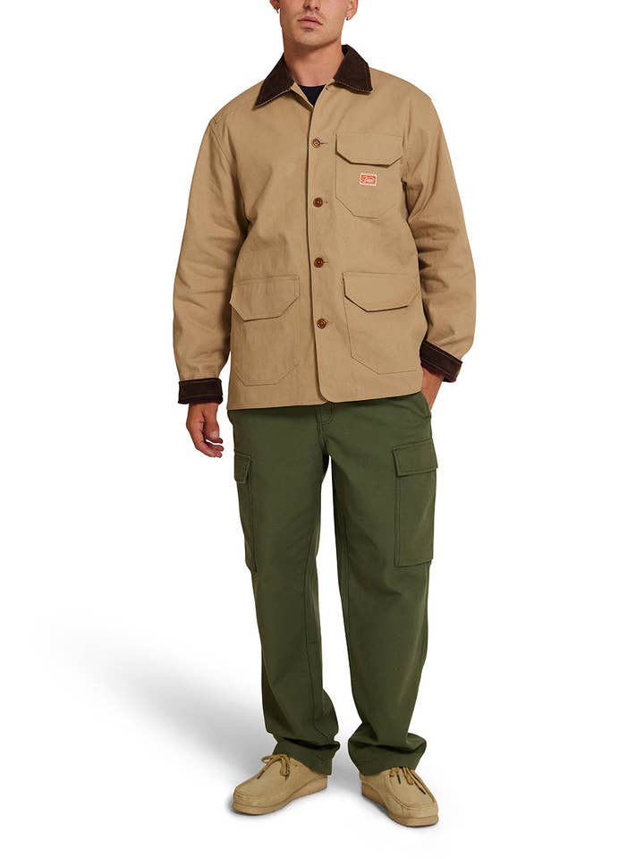 Barn Jacket - Khaki for wholesale on Faire